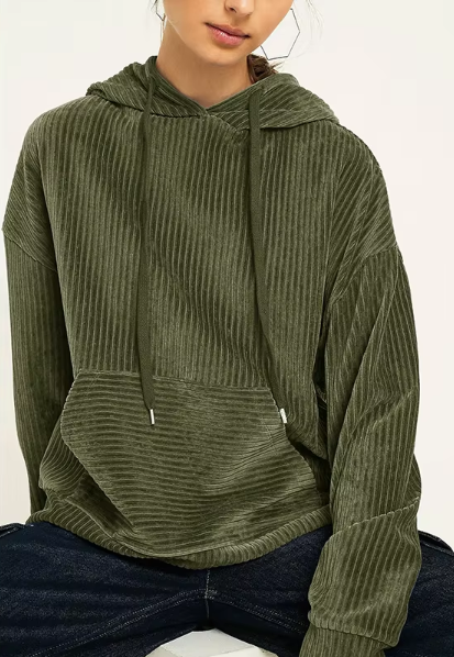 Riven | Comfortable Corduroy Hoodie