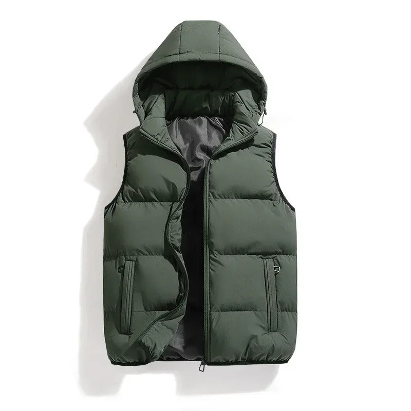 Reid | Quilted Hooded Vest