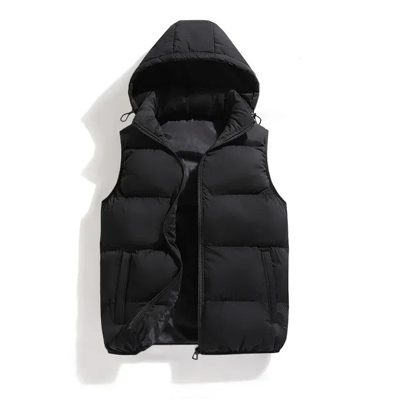 Reid | Quilted Hooded Vest