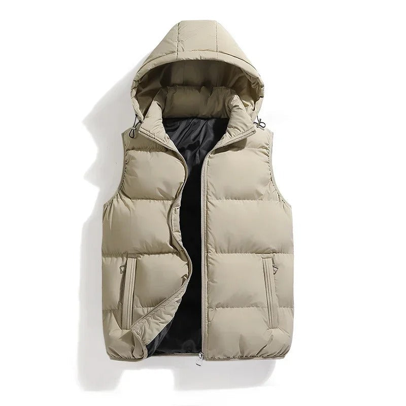 Reid | Quilted Hooded Vest