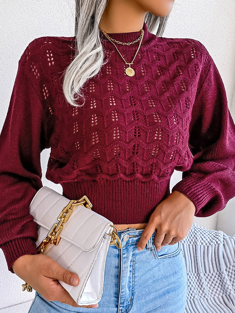 Aria | Women Knitted Crop Sweater
