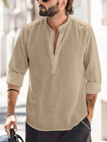 Maverick | Long Sleeve Button-Up Shirt