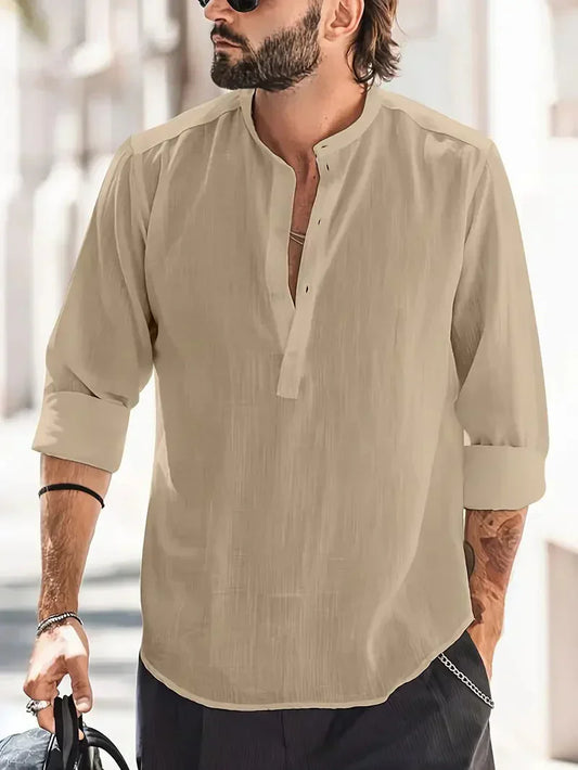 Maverick | Long Sleeve Button-Up Shirt