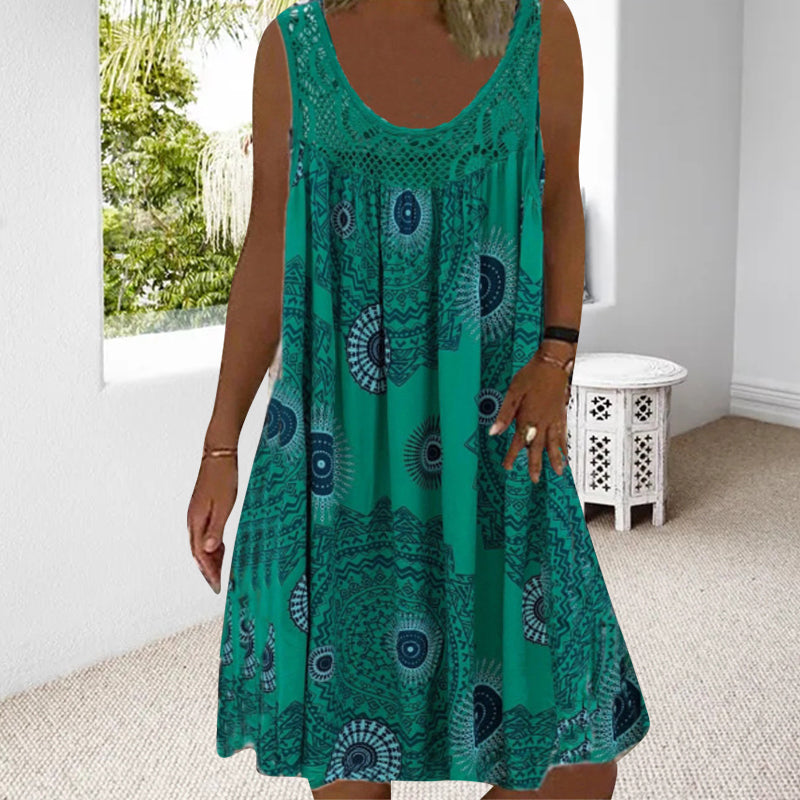 Lola | Summer Sleeveless Dress - Motheero