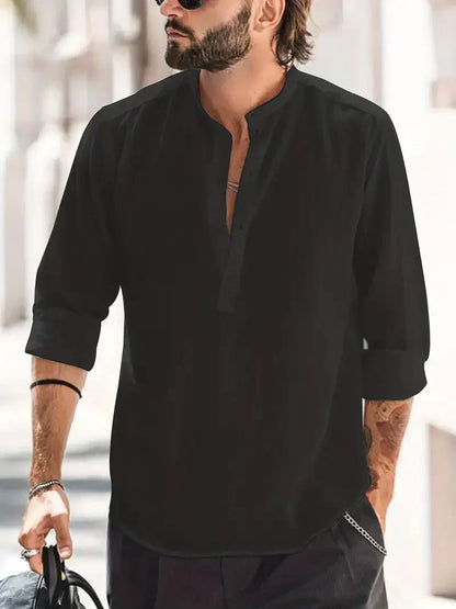 Maverick | Long Sleeve Button-Up Shirt
