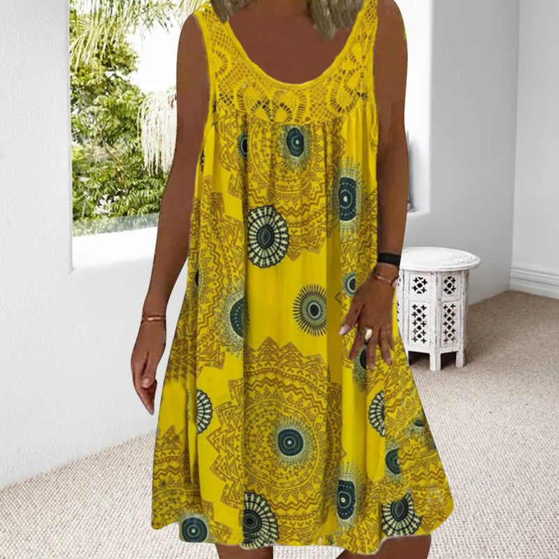 Lola | Summer Sleeveless Dress - Motheero