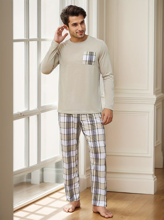 Julian | Plaid Pajama Outfit Set