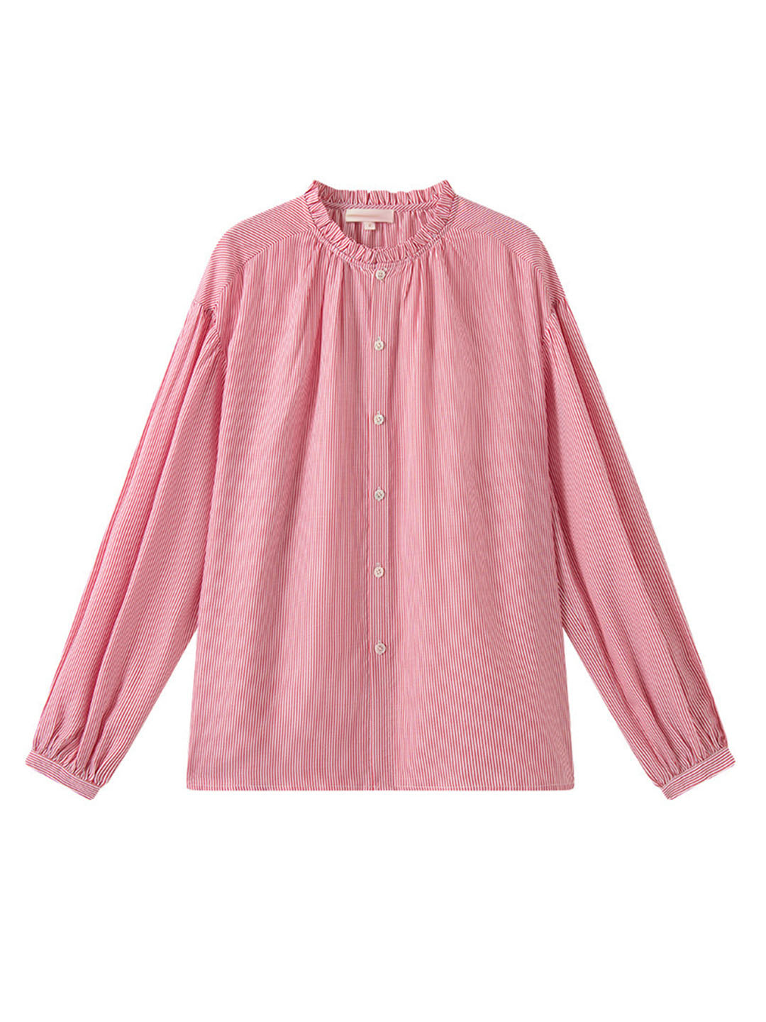 Lina | Blouse Pink Striped Everyday - Motheero