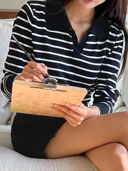 Naya | Relaxed Sweatshirt with Collar