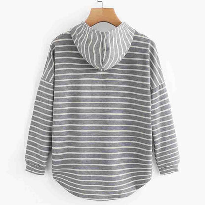 Siena | Women Comfortable Striped Hoodie
