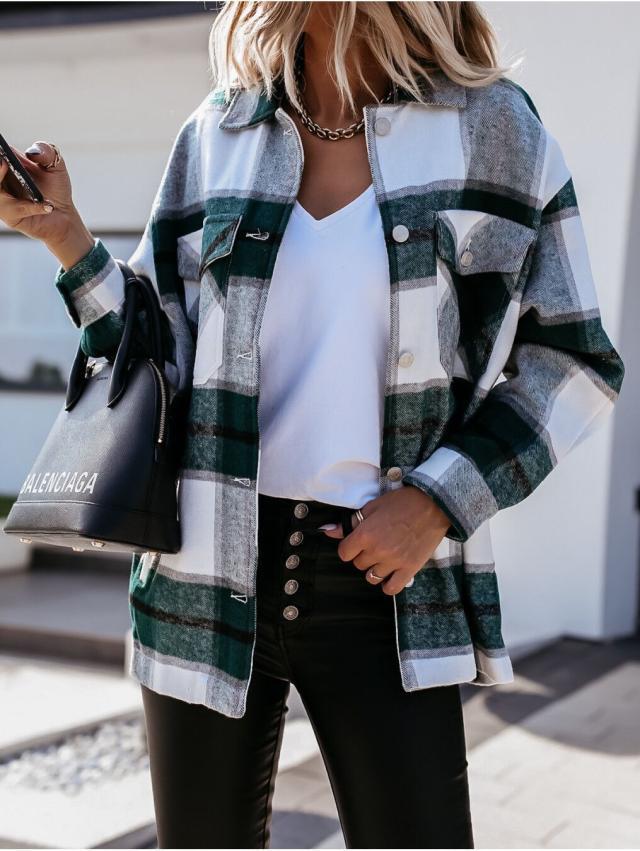 Maxine | Casual Long Sleeve Shirt - Motheero