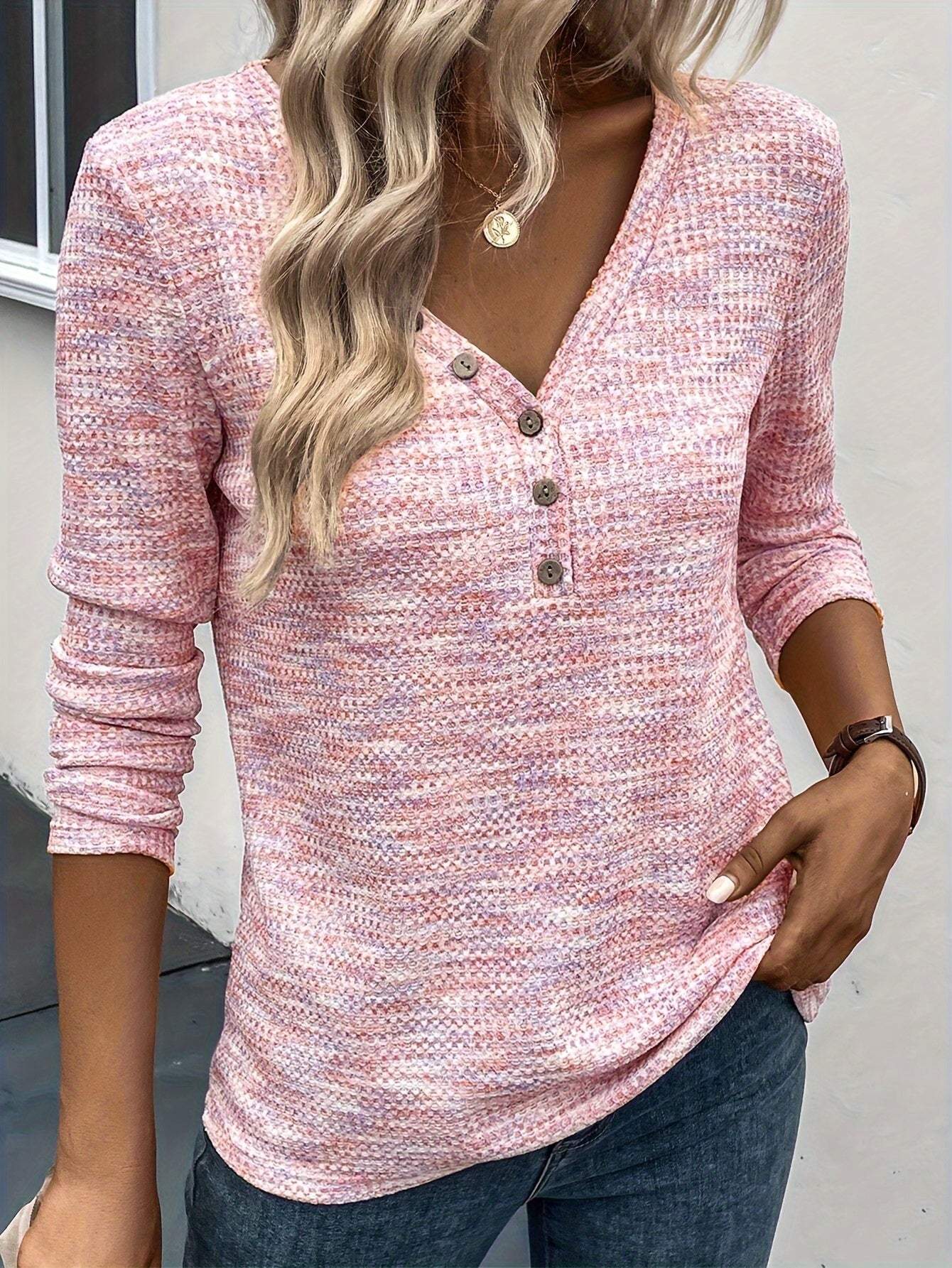 Eloise | Versatile Comfort Button‑Up Blouse - Motheero