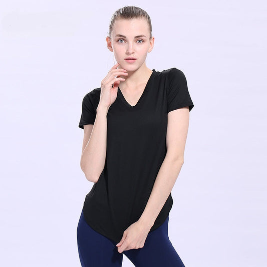 Clara | Lightweight Short‑Sleeve Active Tee - Motheero