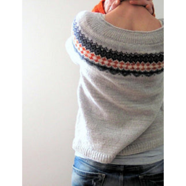 Inès | Women Nordic Knit Sweater