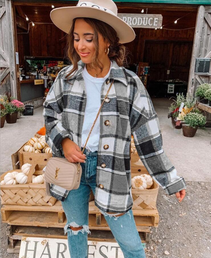 Maxine | Casual Long Sleeve Shirt - Motheero
