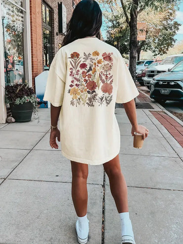Daisy | Vintage-Inspired T-Shirt Dress - Motheero