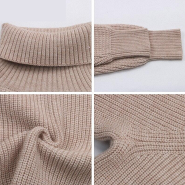 Elise | Women Turtleneck Knit Sweater