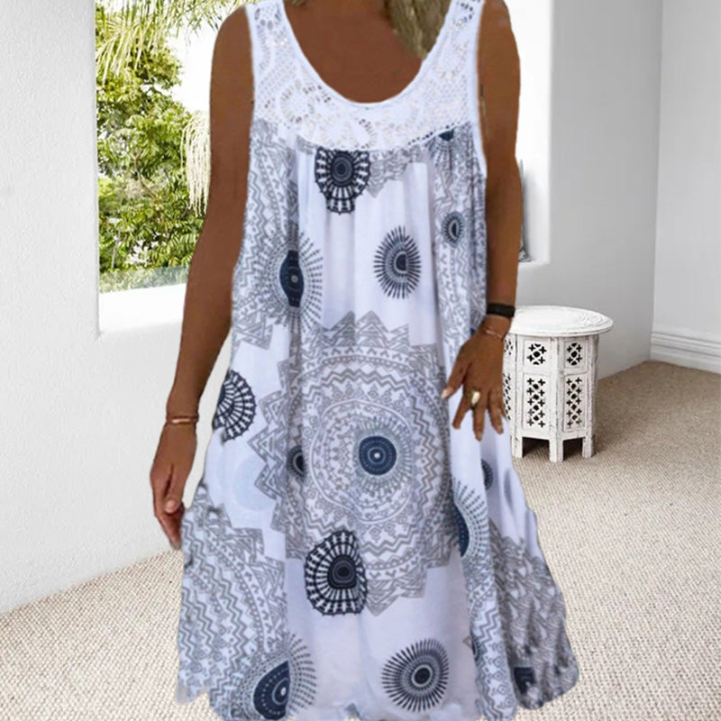 Lola | Summer Sleeveless Dress - Motheero