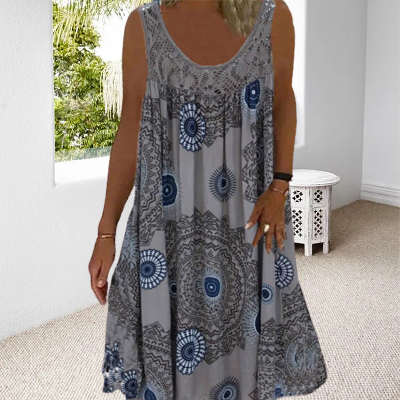 Lola | Summer Sleeveless Dress - Motheero
