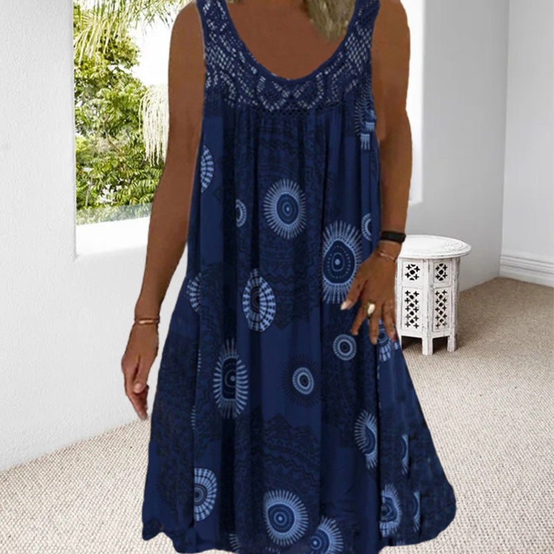 Lola | Summer Sleeveless Dress - Motheero