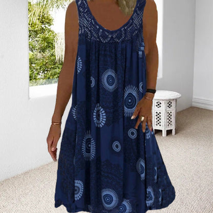 Lola | Summer Sleeveless Dress - Motheero