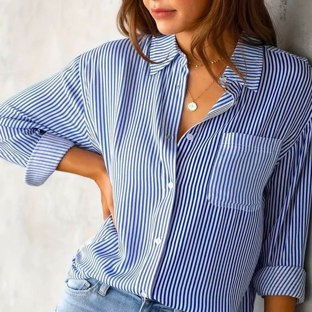 Mara | Classic Button Up Blouse - Motheero