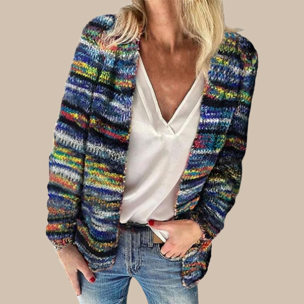 Malina | Colorful Striped Cardigan