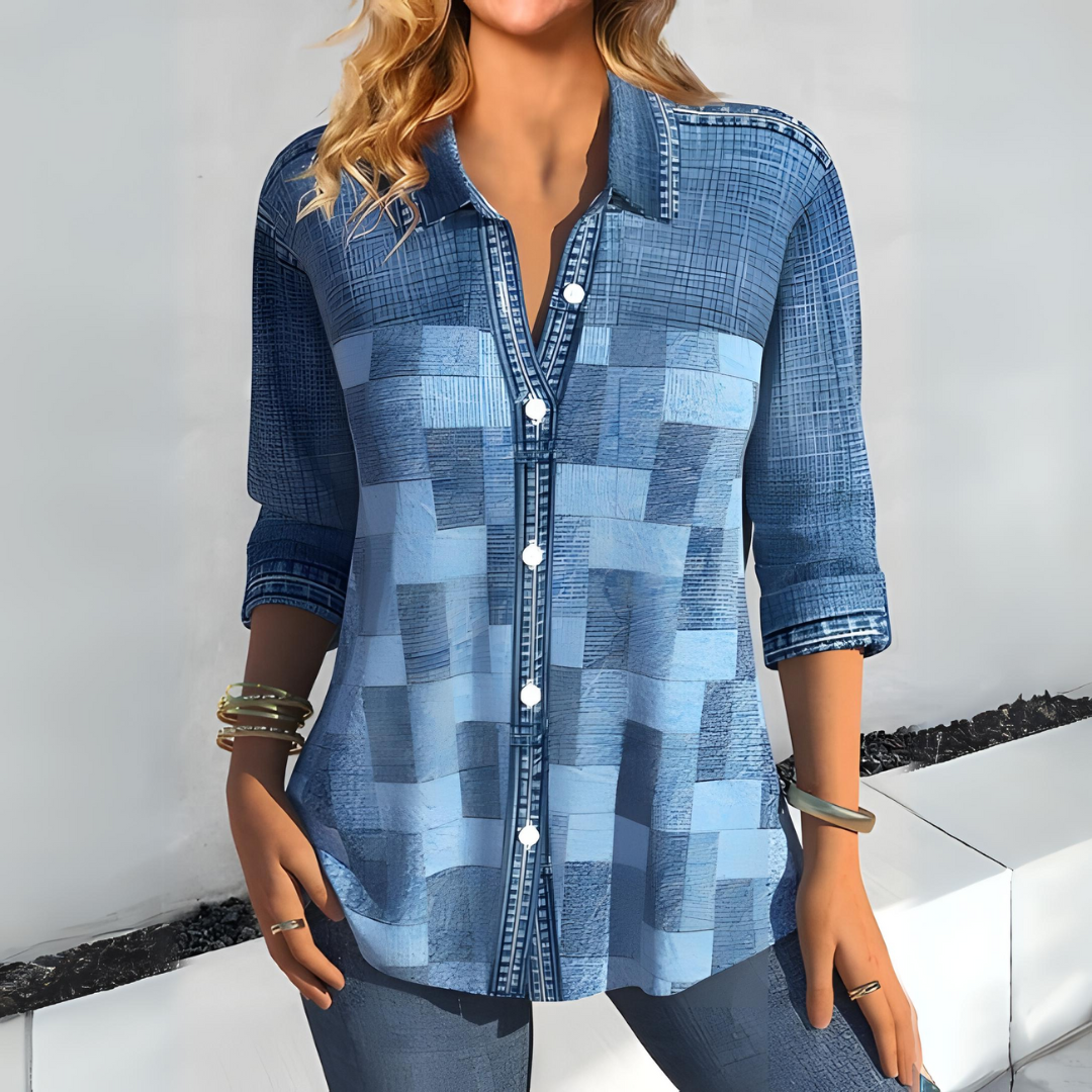 Claire | Plaid Comfort Shirt - Motheero