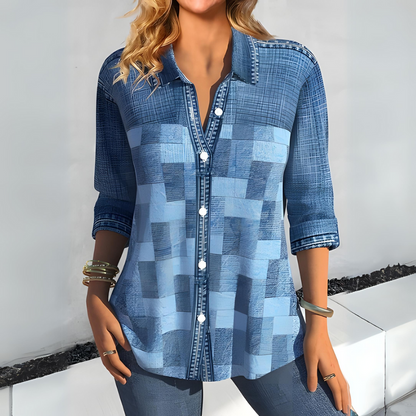 Claire | Plaid Comfort Shirt - Motheero