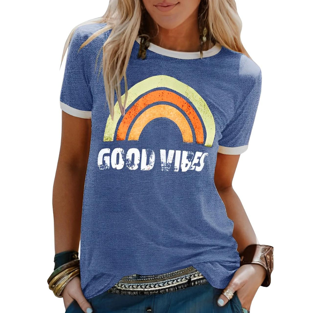 Nina | Good Vibes T-Shirt - Motheero