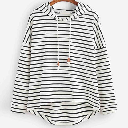 Siena | Women Comfortable Striped Hoodie