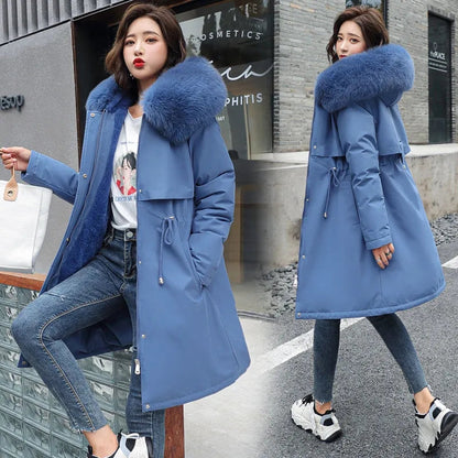Lyra | Women Fur Hood Jacket