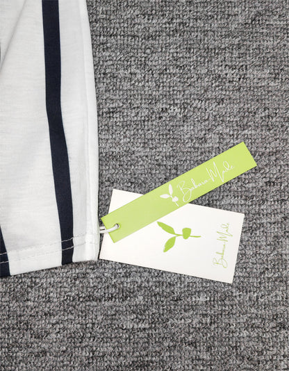 Mira | Versatile Striped Comfort Dress - Motheero