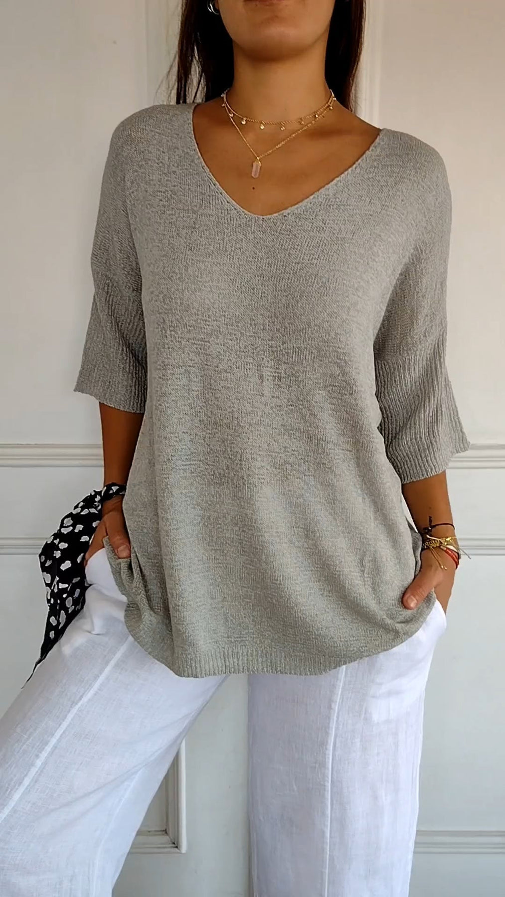 Nora | Casual Woven Blouse - Motheero