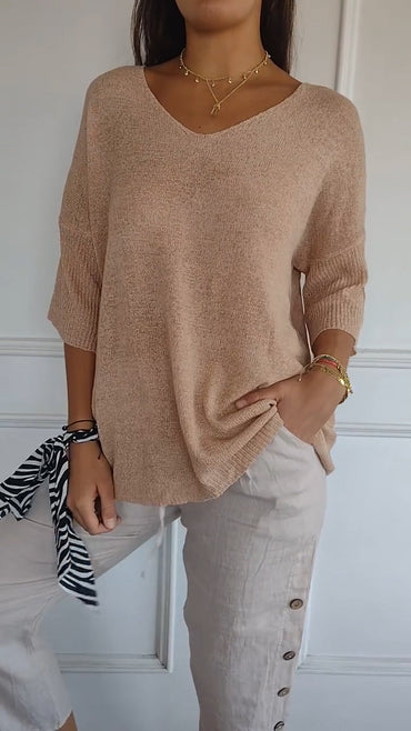 Nora | Casual Woven Blouse - Motheero