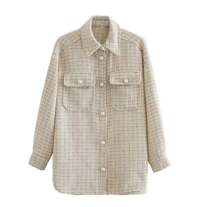 Carmilla | Oversized Plaid Shirt - Motheero
