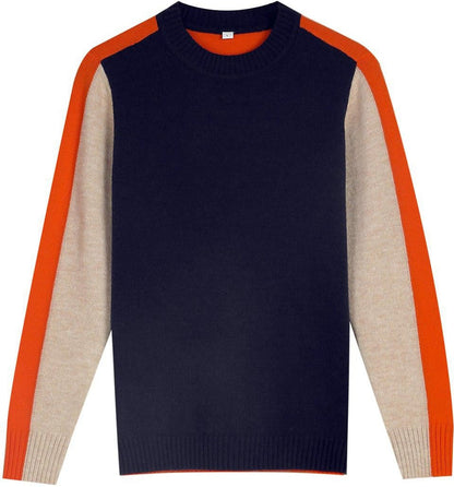 Celestine | Retro-Stripes Knit Sweat