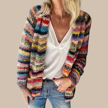 Malina | Colorful Striped Cardigan