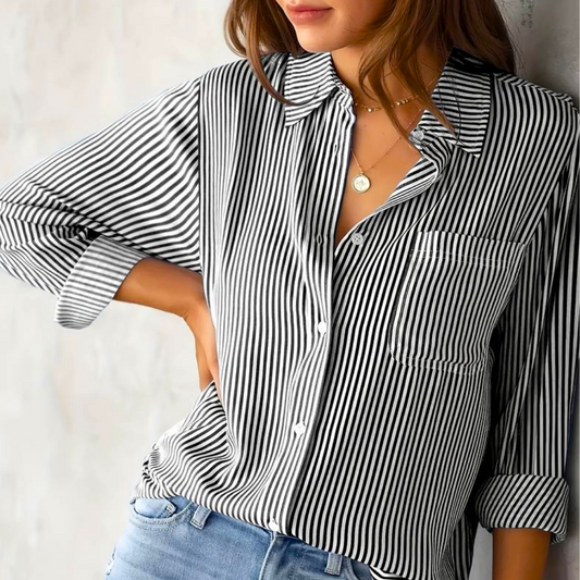 Mara | Classic Button Up Blouse - Motheero