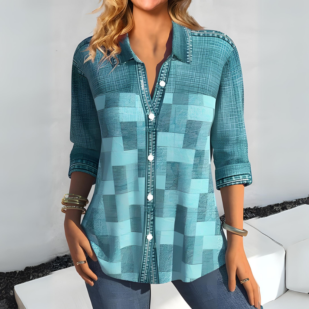 Claire | Plaid Comfort Shirt - Motheero