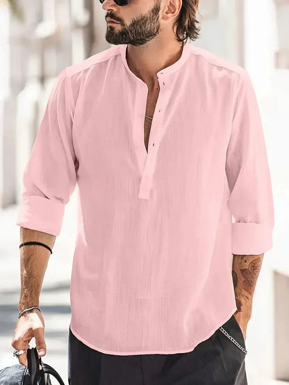 Maverick | Long Sleeve Button-Up Shirt