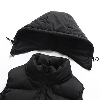 Reid | Quilted Hooded Vest