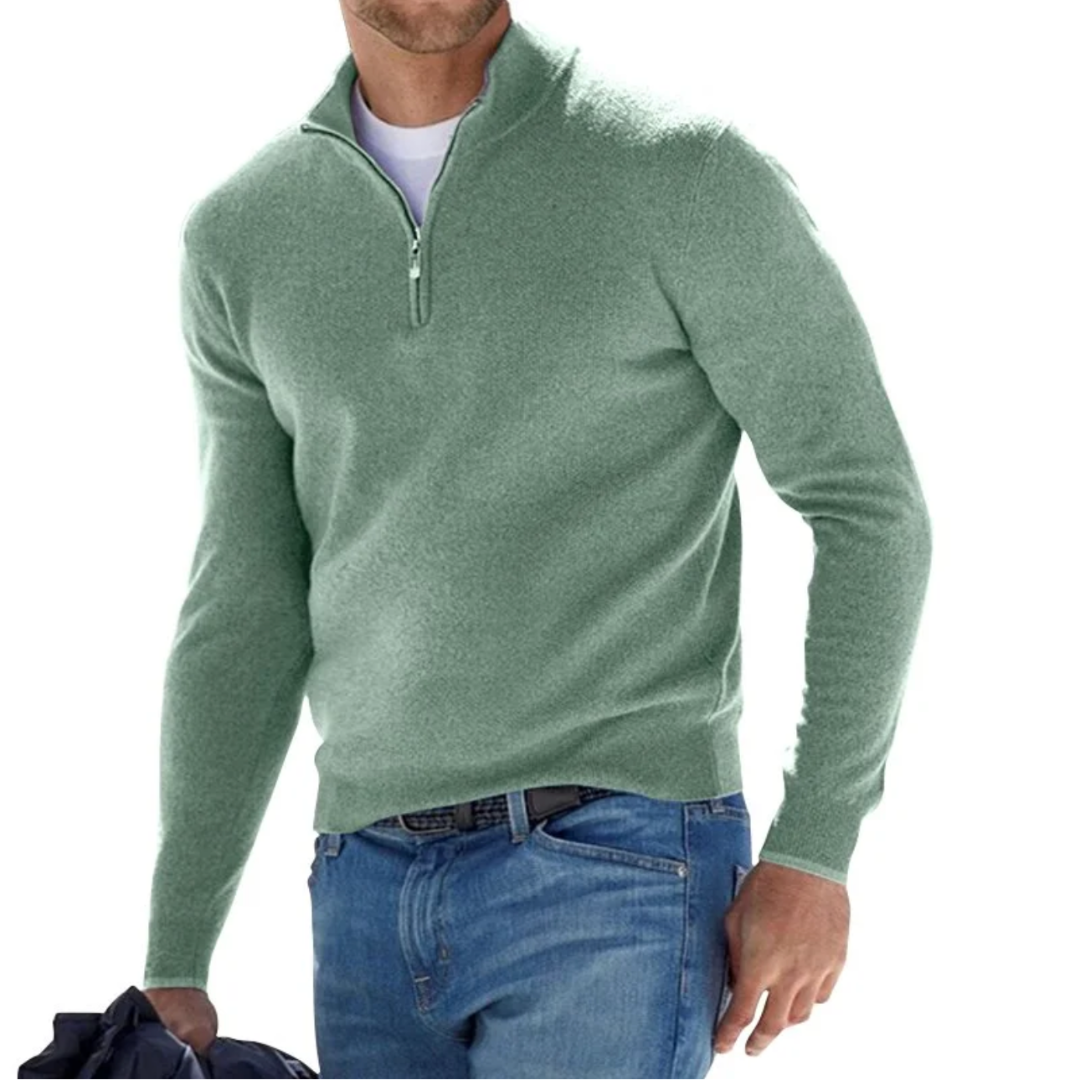 Maximus | Casual Quarter-Zip Sweater
