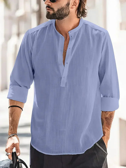 Maverick | Long Sleeve Button-Up Shirt