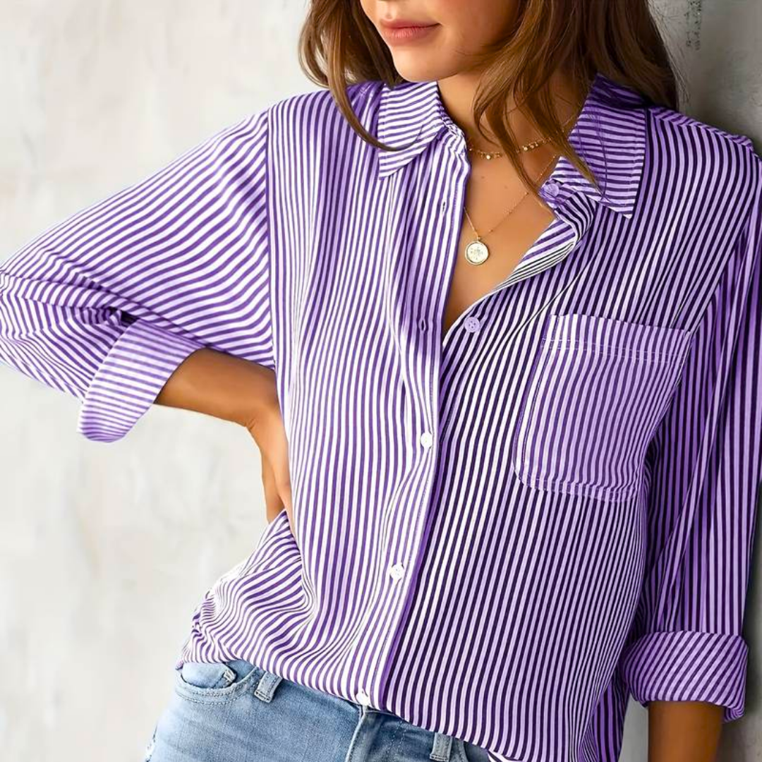 Mara | Classic Button Up Blouse - Motheero