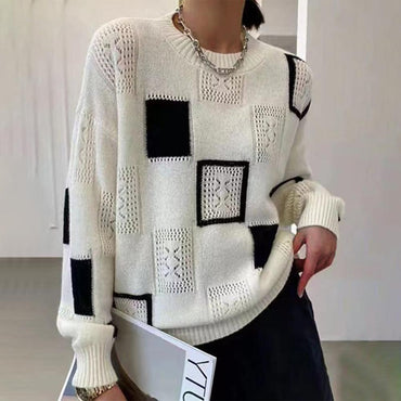 Vera | Women Knit Sweater with Stylish Details