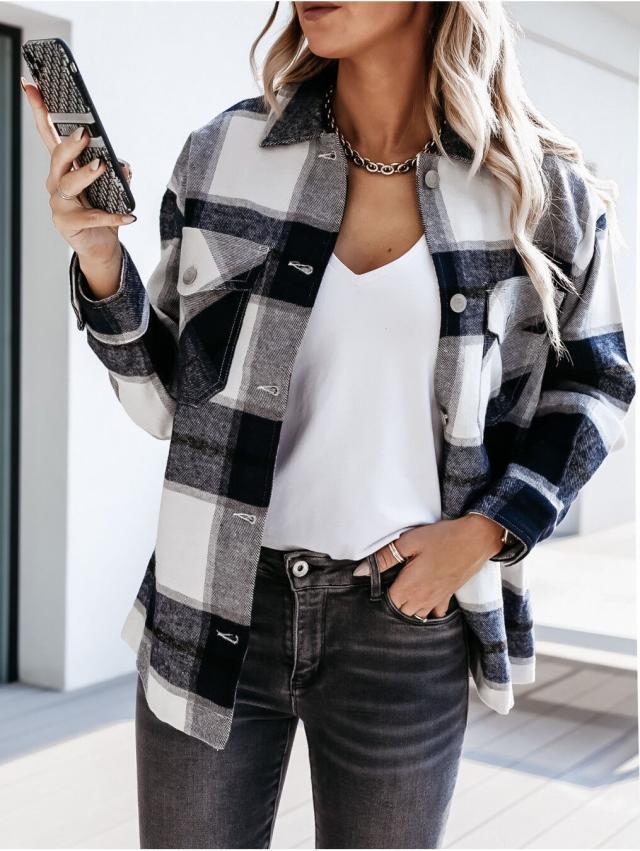 Maxine | Casual Long Sleeve Shirt - Motheero