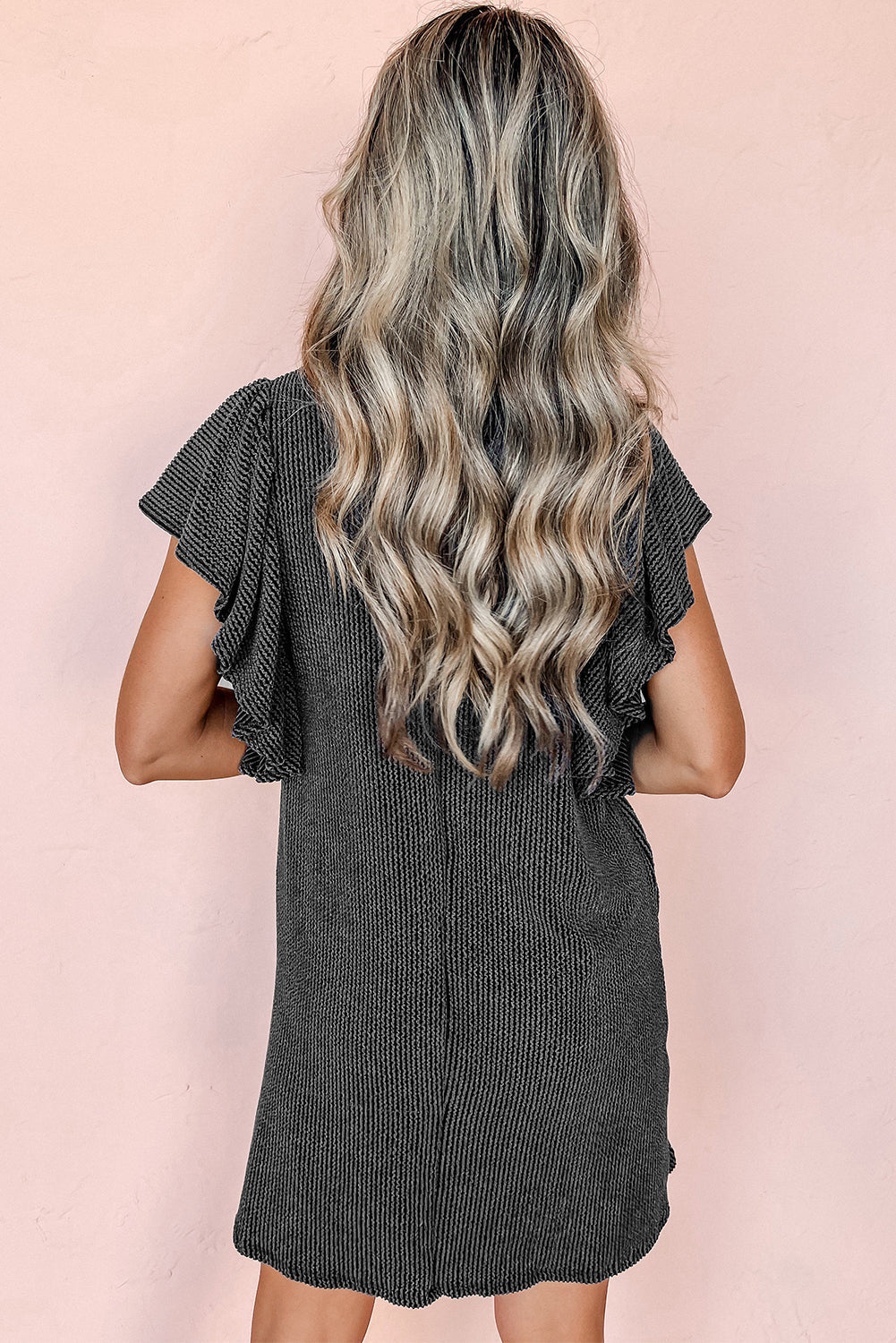 Livia | Elegant Short Dress with Short Sleeves - Motheero