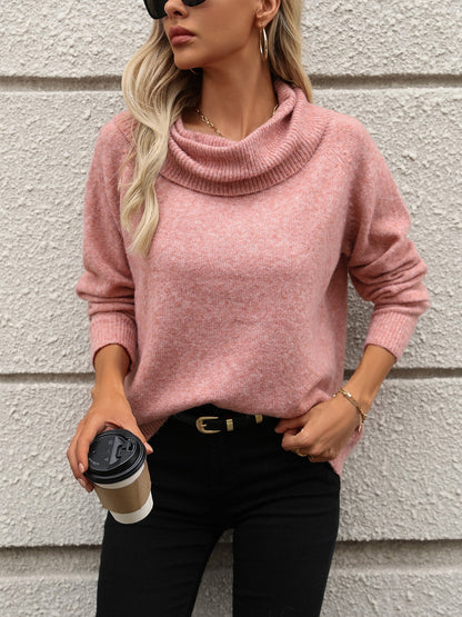 Georgia | Wool Elasticated Turtleneck Sweater