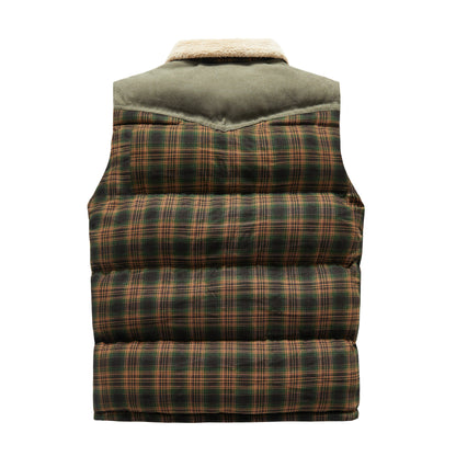 Hendrix | Plaid Quilted Vest
